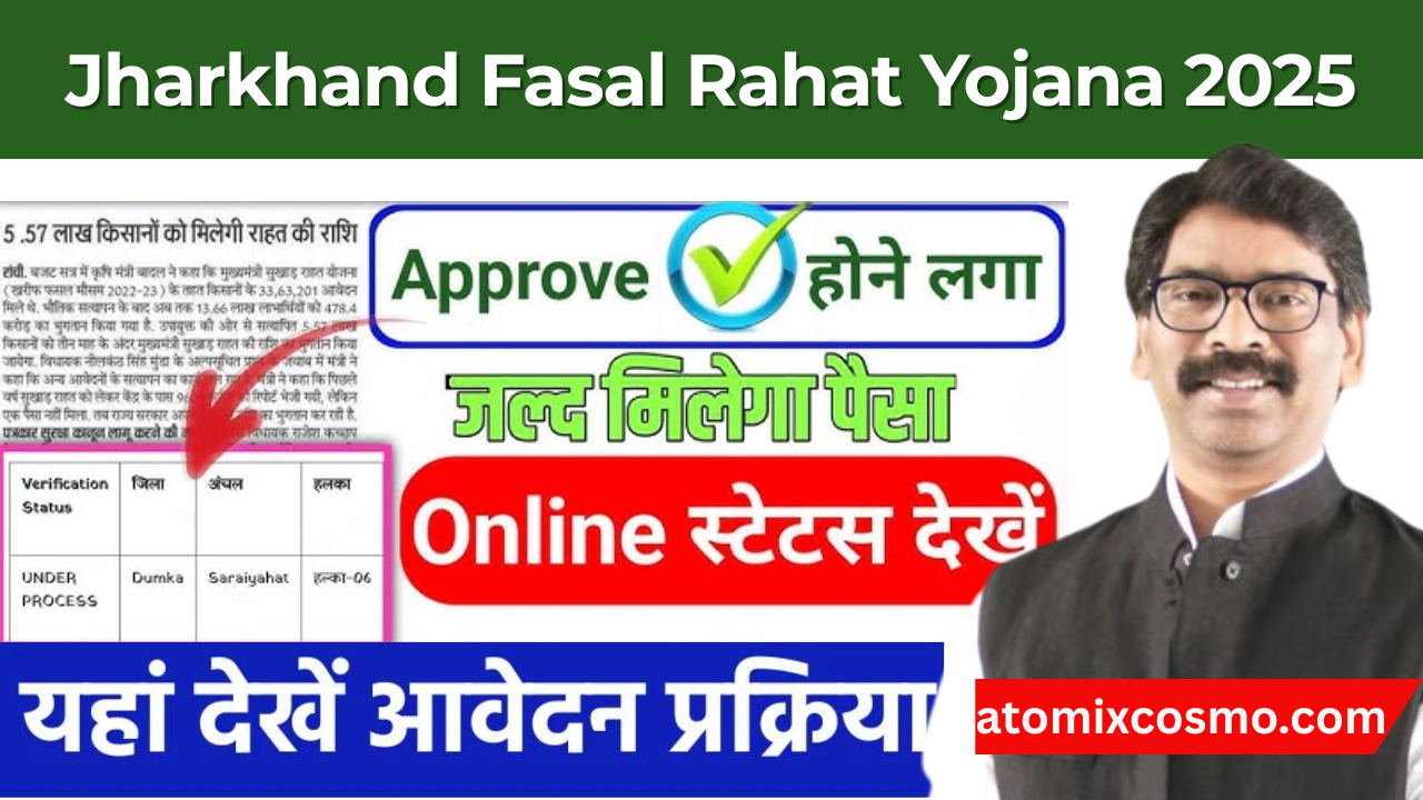Jharkhand Fasal Rahat Yojana 2025: किसानों की मदद के लिए एक कदम आगे