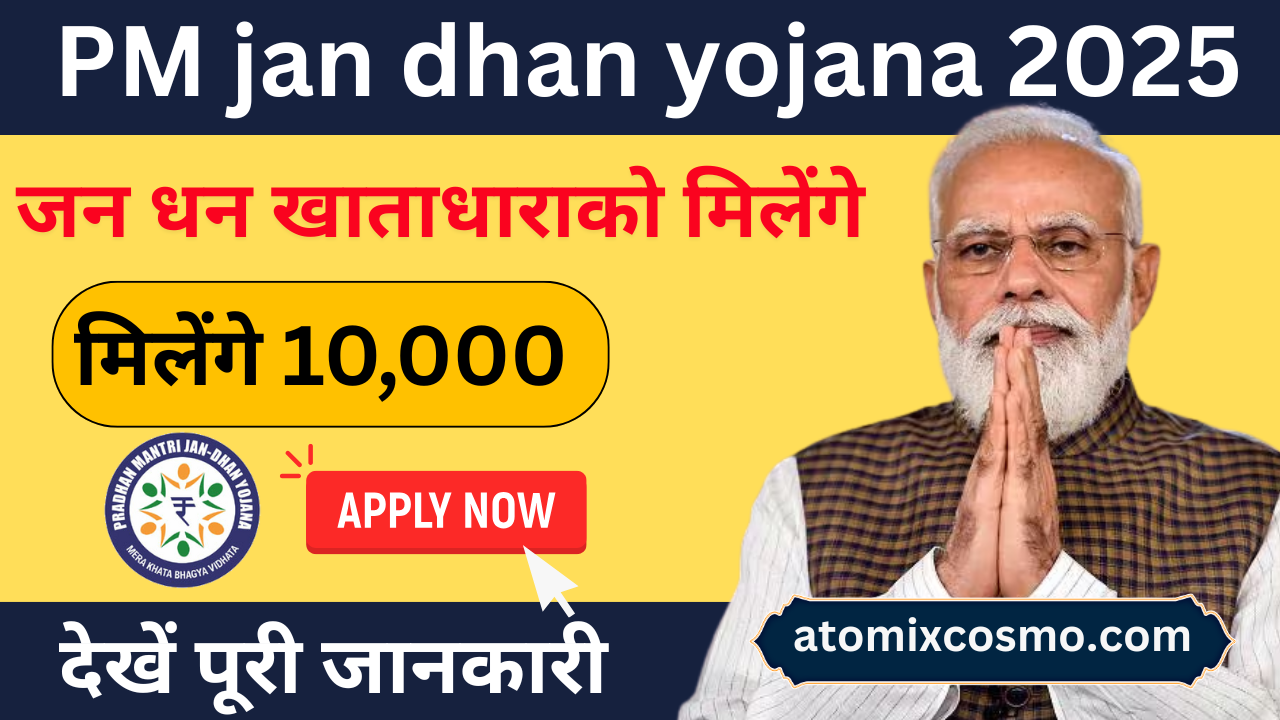 Pradhan Mantri Jan Dhan Yojana 2025: हर परिवार का बैंक खाता, हर हाथ में ताकत